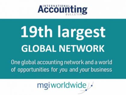 MGI Worldwide grows 8% and ranks number 19 among world's top accounting networks