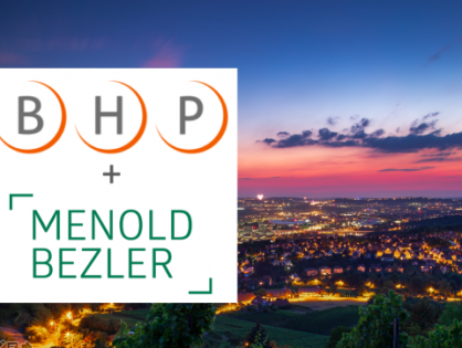 MGI Europe member firm BHP, based in Germany, enters into a new cooperation partnership with renowned law firm Menold Bezler