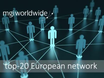 MGI Worldwide retains position as a top-20 global accountancy network in Europe