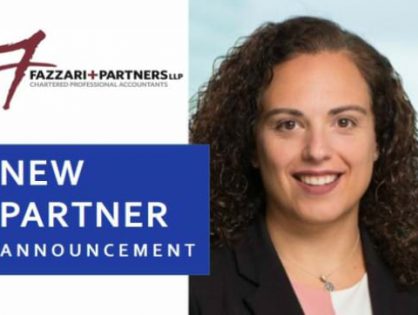 Canada-based MGI Worldwide member Fazzari + Partners LLP announce the appointment of new Partner