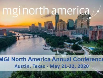 Save the Date! The 2020 MGI North America Annual Conference has been confirmed for Thursday, May 21 – Friday, May 22 in Austin, Texas