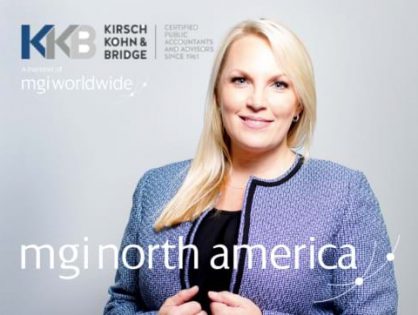 Global accountancy network member Kirsch Kohn & Bridge and MGI North America are pleased to announce the appointment of a new Partner