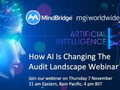 Interested in finding out how AI is changing the audit landscape? Sign up to MGI Worldwide's latest #tech webinar