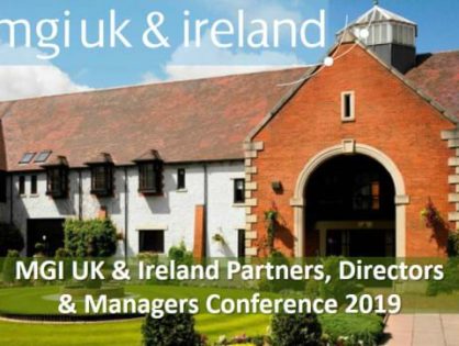 MGI UK & Ireland holds its annual Partners, Directors & Managers Conference on the 27-29 November at the Forest of Arden Marriot Hotel and Country Club, near Birmingham, UK