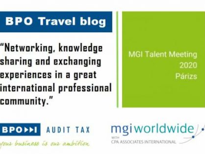 BPO Audit Tax publishes travelogue following another successful European talent meeting in Paris, on 6-7 February