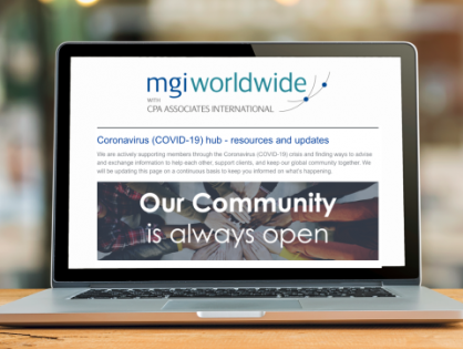 MGI Worldwide with CPAAI members now have access to our Coronavirus (COVID-19) hub; supporting our global community through this crisis.