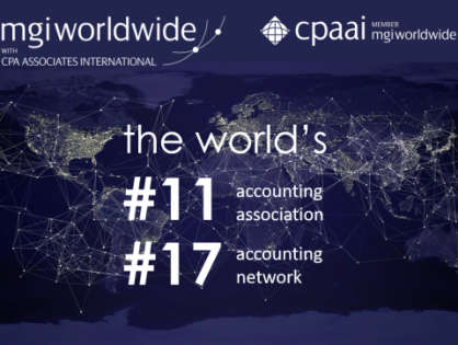 MGI Worldwide with CPAAI is ranked amongst the world’s top accountancy associations and networks, as the International Accounting Bulletin (IAB) publish their global rankings