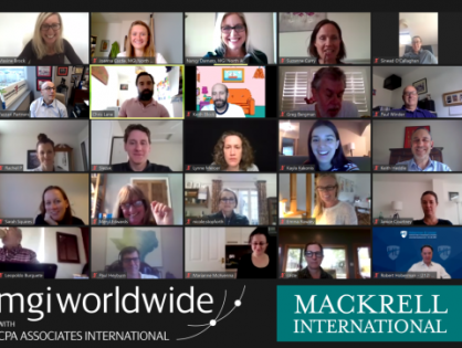 Weekly Marketing and Communications Zoom Calls continue with success in collaboration with Mackrell International