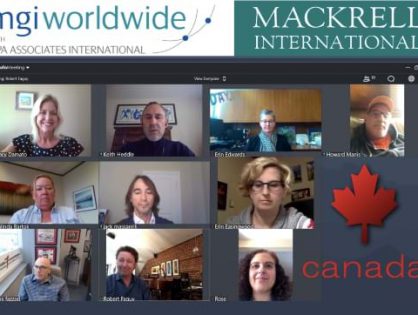 Canadian members of MGI Worldwide with CPAAI and Mackrell International hold virtual meeting to discuss possible opportunities to collaborate