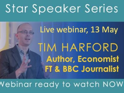 Hundreds of Accountants, Lawyers and Clients around the world dial in to hear Tim Harford talk about how we will do business after the pandemic: Our most watched Webinar yet!