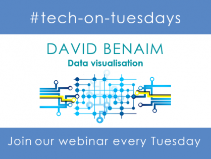 Data Visualisation Like You’ve Never Seen it Before: Register now for our #tech-on-tuesday’s webinar on 16 June and discover how to empower everyone to identify insights