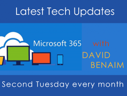 NOW available to watch on demand, David Benaim's latest webinar: Is Microsoft Lists the successor to Excel?